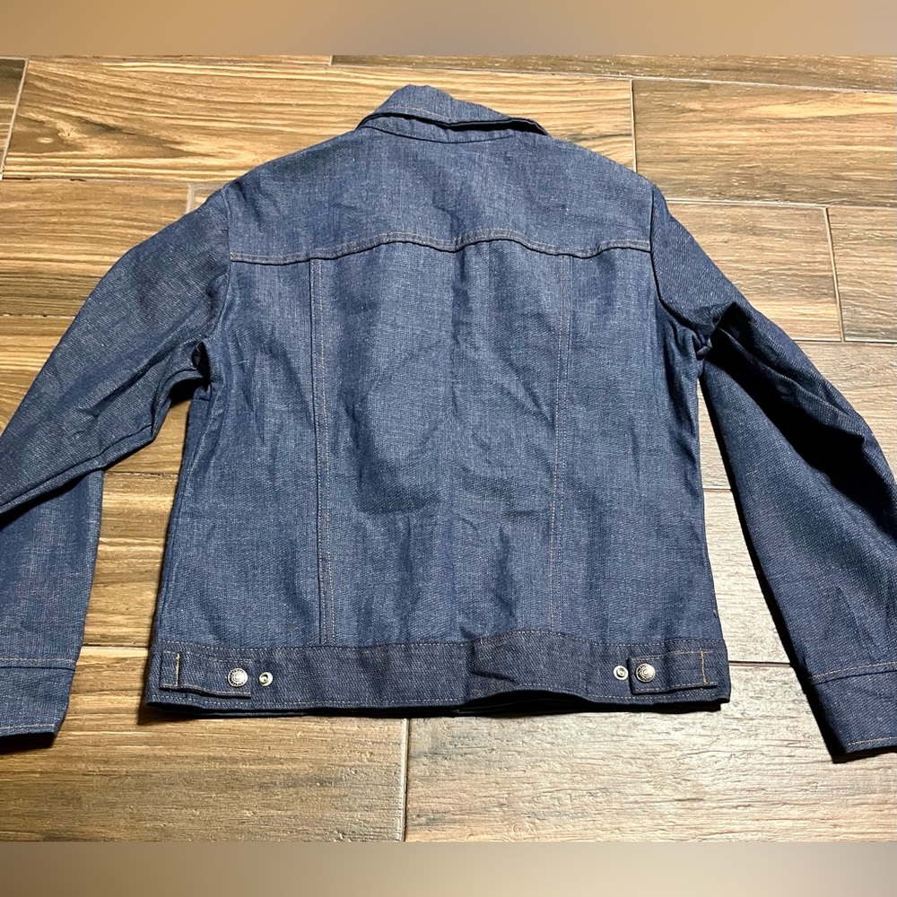 Vintage Levi’s Orange Tab Blue Denim Button Jean Jacket Women’s Size Medium - Picture 8 of 14